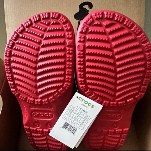 CROCS CLASSIC- (Color: Pepper) UNISEX: size m6/w8 NWT! - Picture 2 of 3